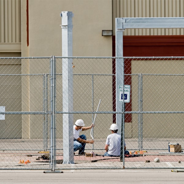 how long can i rent the temporary fence for my building site or event in Mount Pleasant Kansas